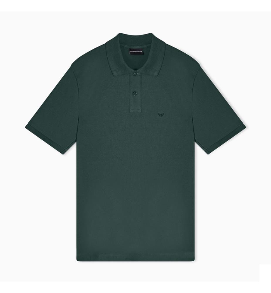 Polo Piqué Slim-Fit - Vert
