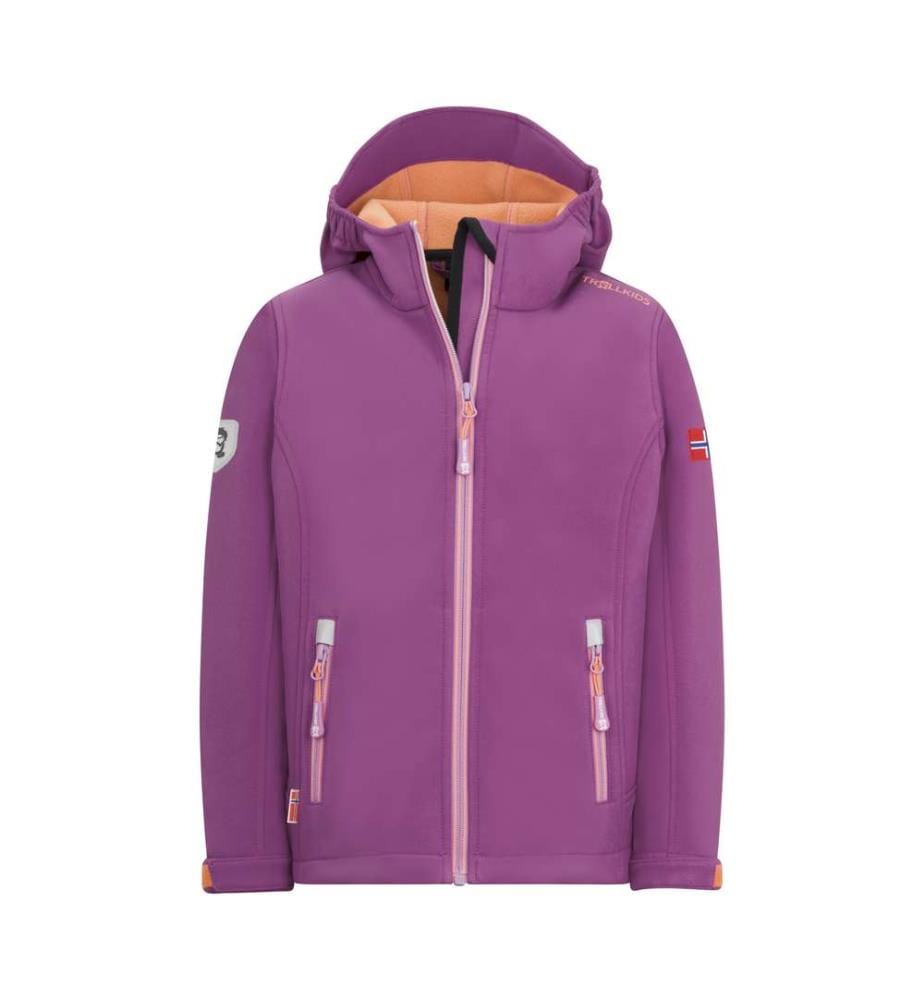 Veste Trollfjord - Mallow Pink/Papaya