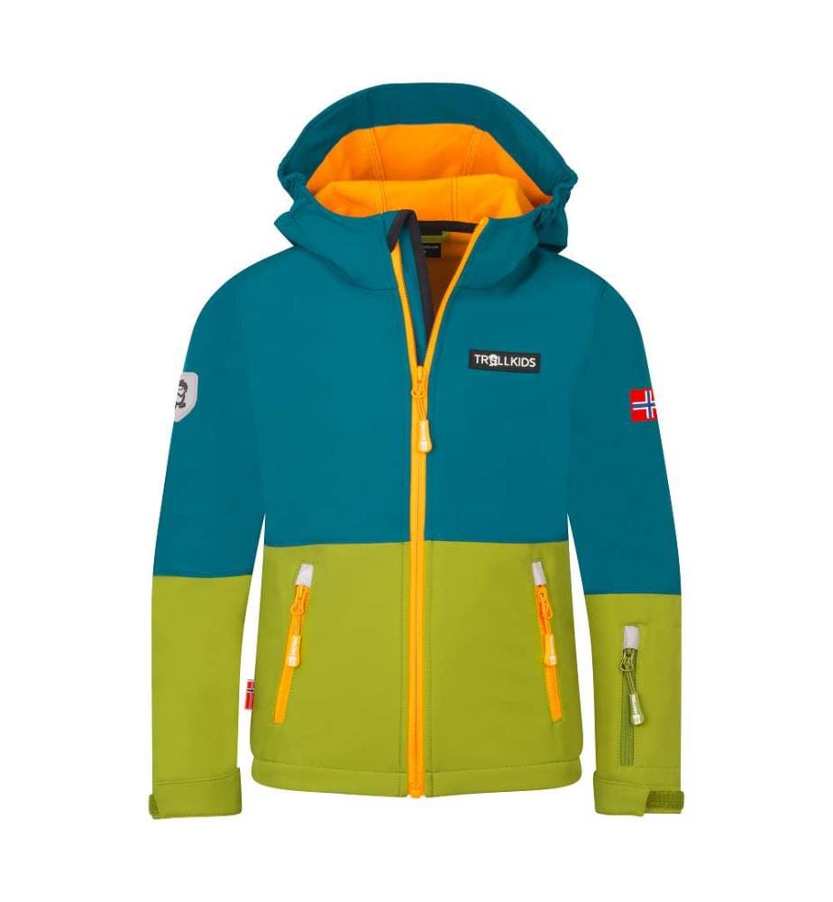 Veste Softshell Skjorta - Pear Green & Lagoon Green & Sahara Sunset