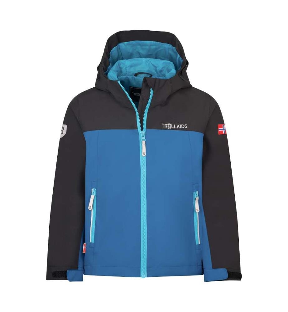 Veste imperméable Telemark - Alpine Blue & Black & Pool Blue