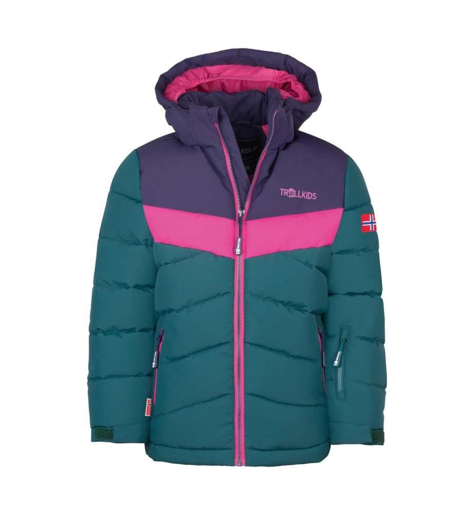 Veste isolée résistante à l'eau - essence de minuit/violet foncé/rose foncé