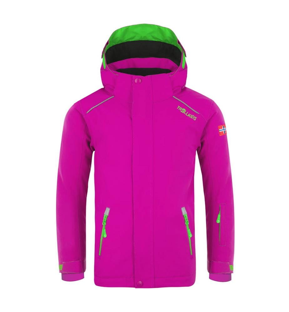Veste de Ski Holmenkollen Pro - Rose Foncé et Vert