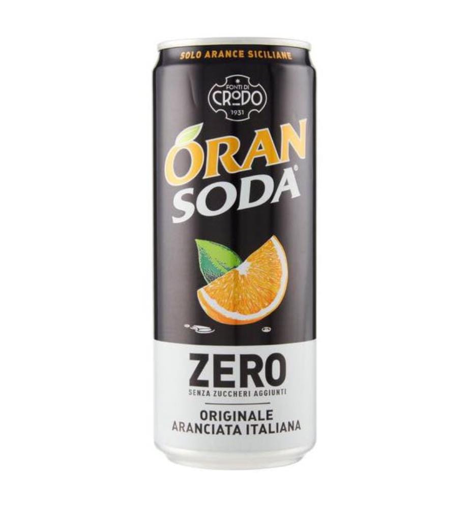 Oransoda Zero en cannettes - 24x 33 cl