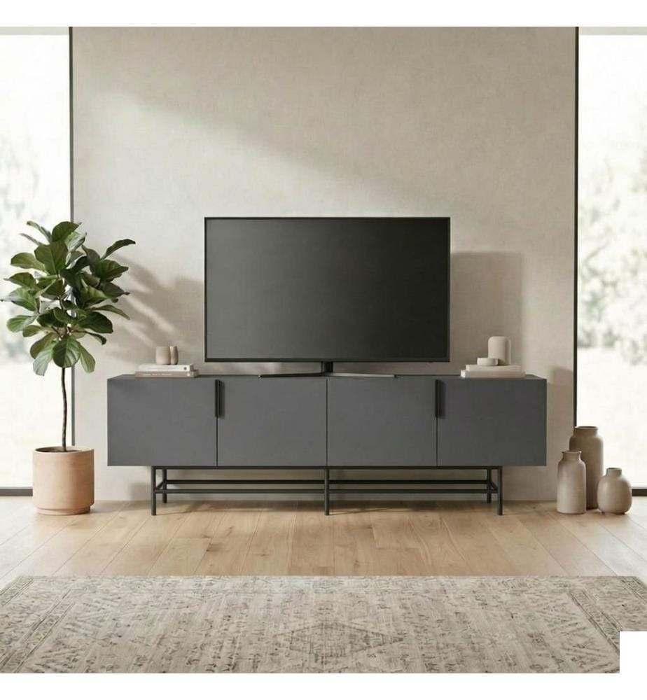 Meuble TV - Anthracite / Noir
