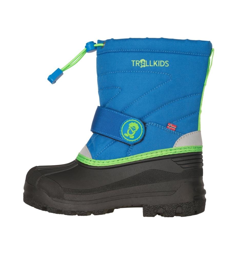 Bottes d'hiver Kids Telemark PRO - Bleu moyen et vert Viper