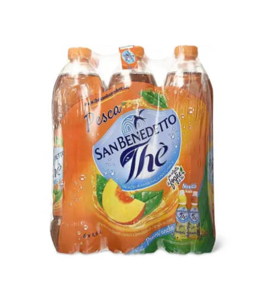 Thé glacé St. Benedict Pêche - 6 x 1500 ml