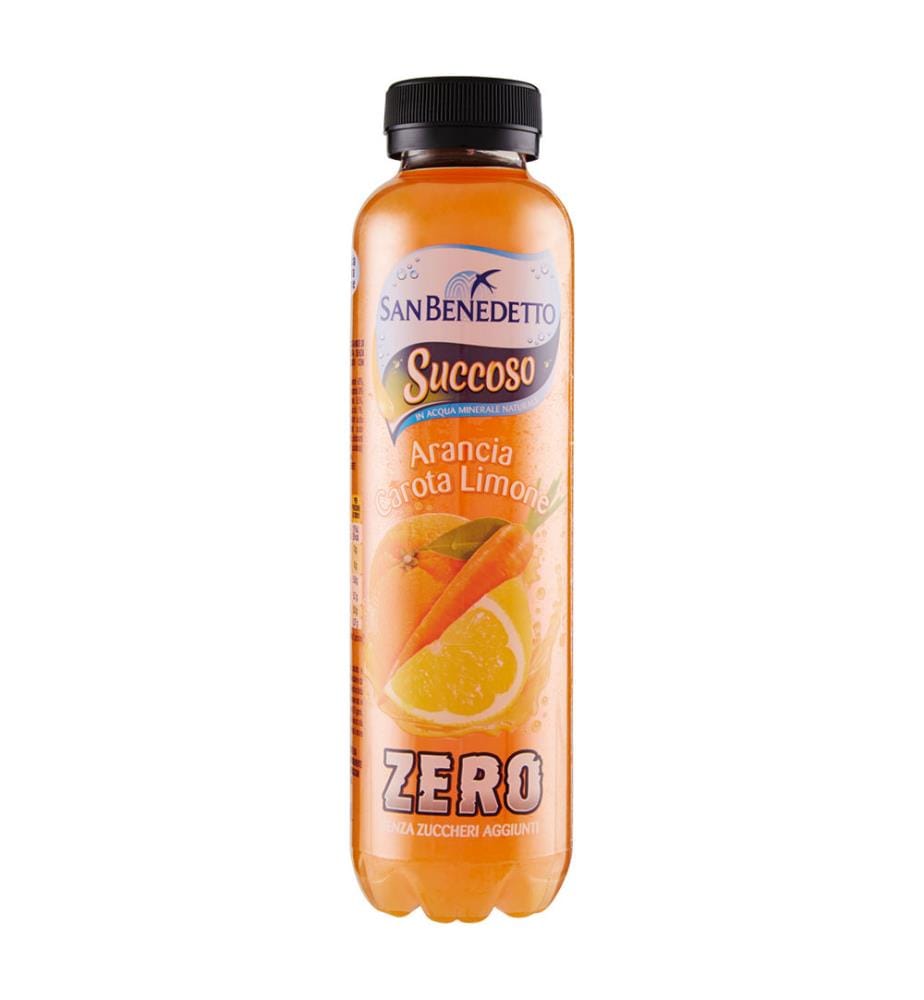 San Benedetto Succoso Aranc. Carotte Zéro - 12 x 400 ml