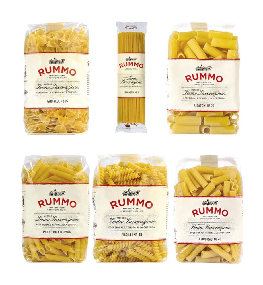 Rummo Ensemble de Sachets de Pâtes - 12 x 500 g