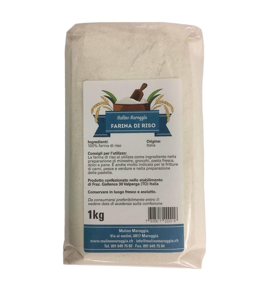 Farine de riz du moulin Maroggia - 2 x 1000 g