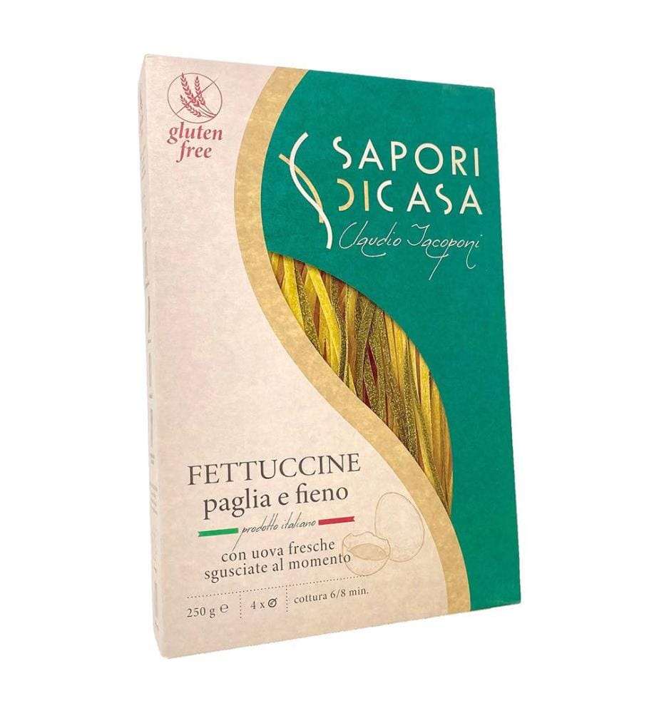 Fettuccine Paglia E Fieno All'Uovo - 3 x 250 g