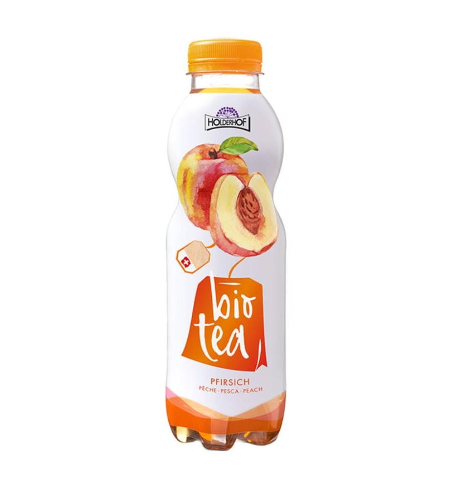 Holderhof Bio Tea Pêche - 12 x 500 ml