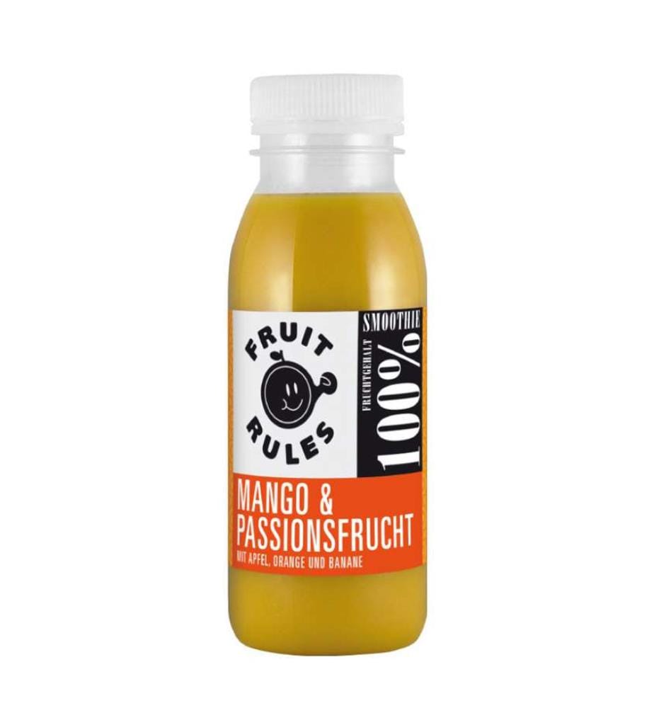 Smoothie Mangue Fruit de la Passion Règles relatives aux fruits - 6 x 250 ml