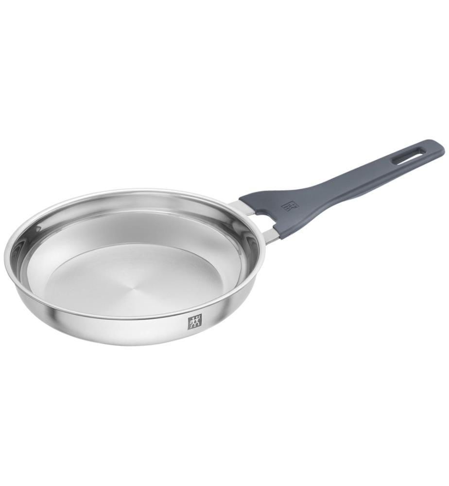 Simplify poêle à frire non revêtue 24cm aspect pierre - argent