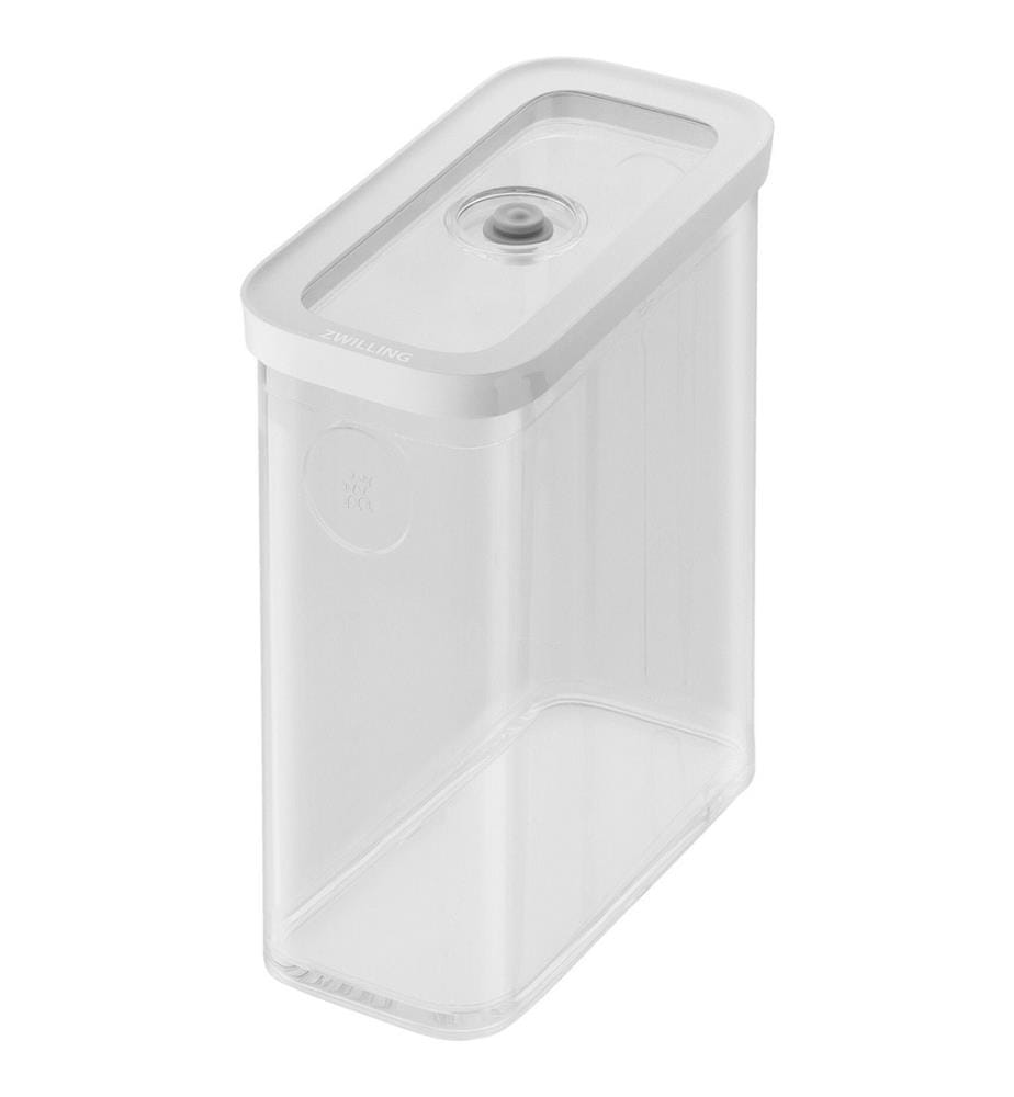 Boîte de Conservation Cube Box 3M, 22.8 x 21.4 x 10.7 cm, 2.9L -Transparent et Blanc