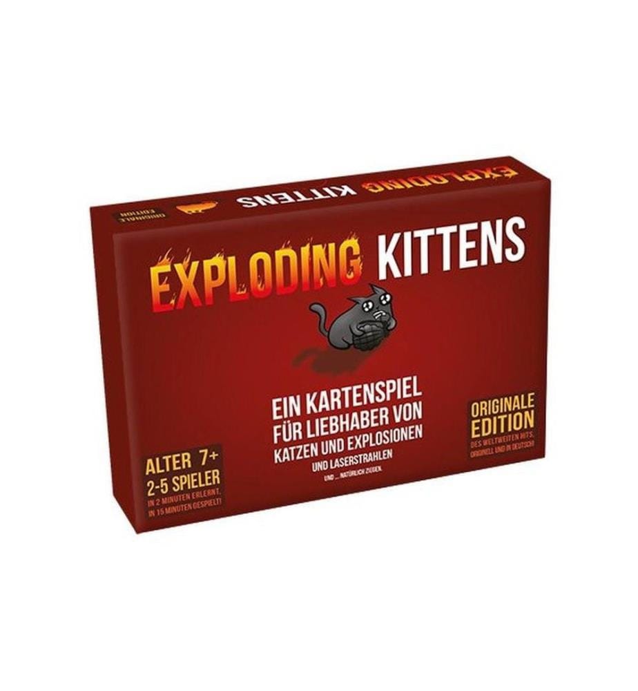 Asmodée Jeu de société Exploding Kittens -DE-
