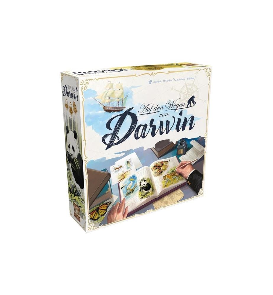Asmodée Jeu de société Sur les traces de Darwin -DE-