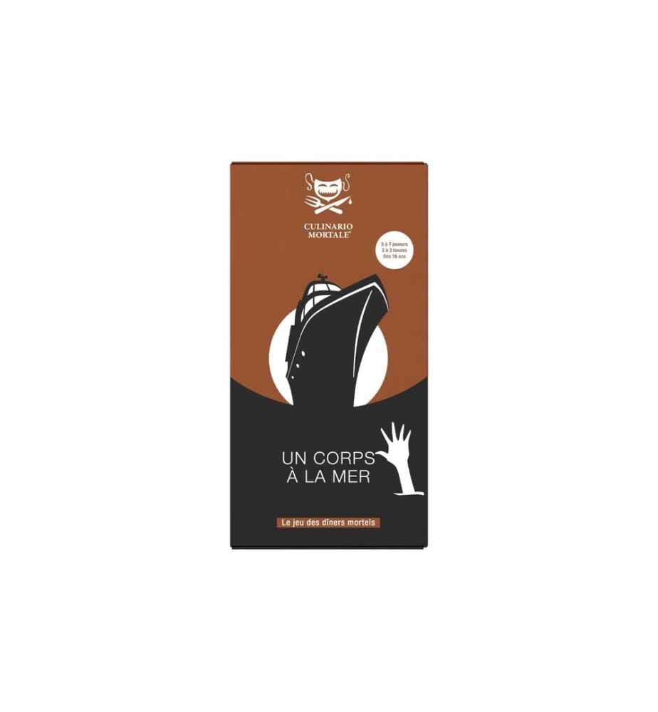 Jeu de société Culinario Mortale Un corps à la mer