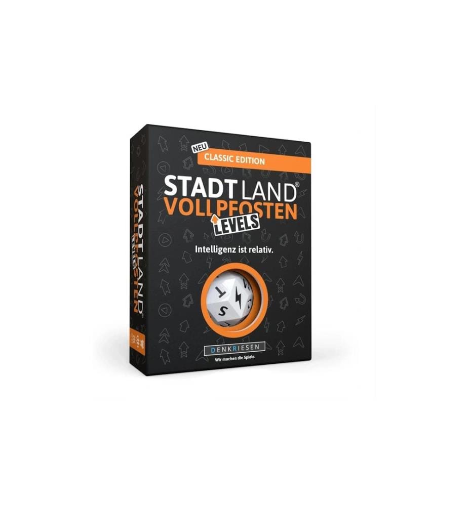 Jeu de société Denkriesen STADT LAND VOLLPFOSTEN  Levels -DE-