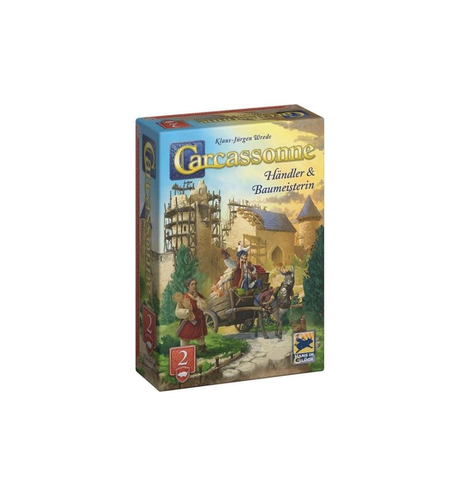 Hans im Glück Jeu de société Carcassonne Händler und Baumeisterin d)
