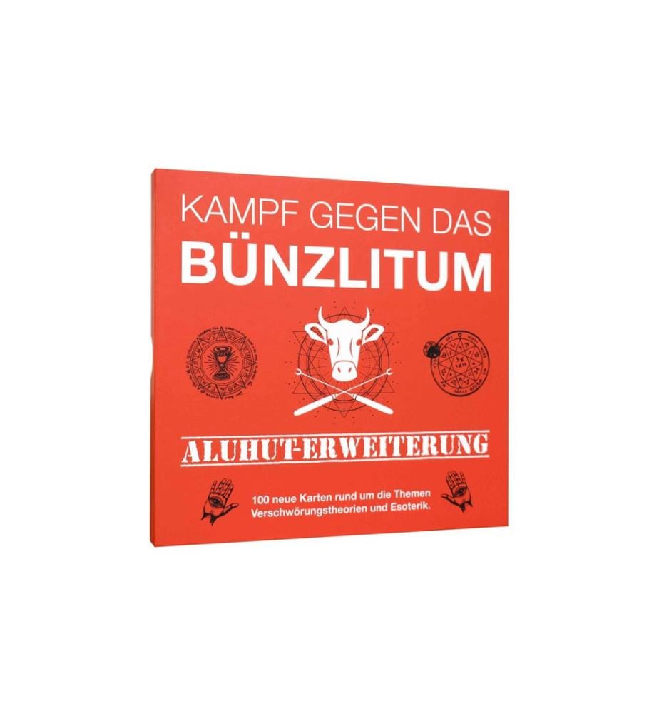 Jeu de société Kampfhummel Kampf gegen das Bünzlitum : extension chapeau en aluminium