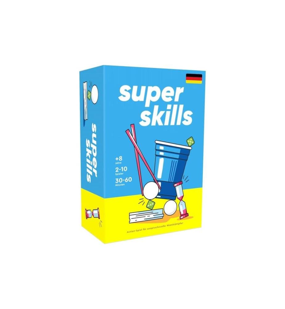 THE WORLD GAME Jeu de société Super Skills -DE-
