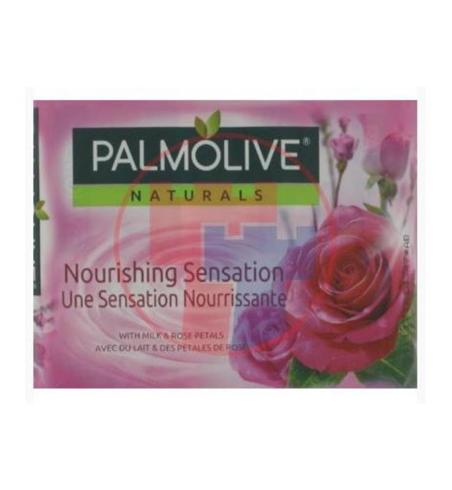 18 savons de douche solides, 4 × 90 g chacun, pétales de rose