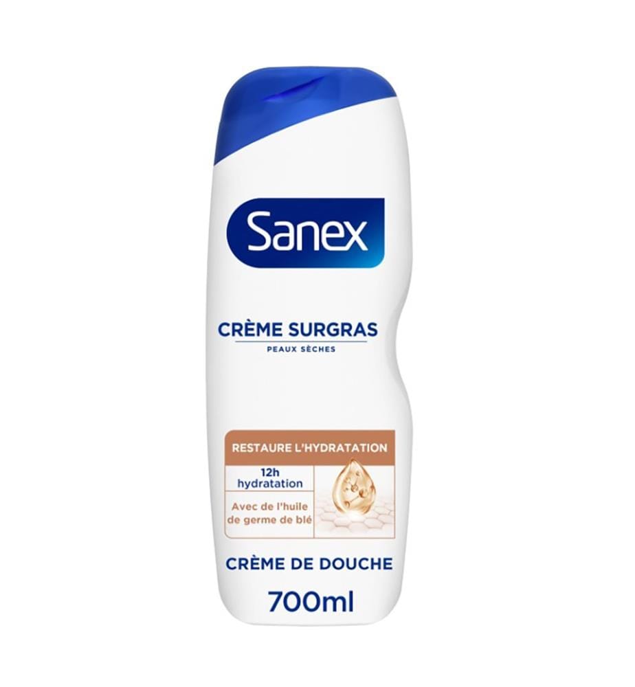 12 gels douche Derma Care Surgras de 700 ml