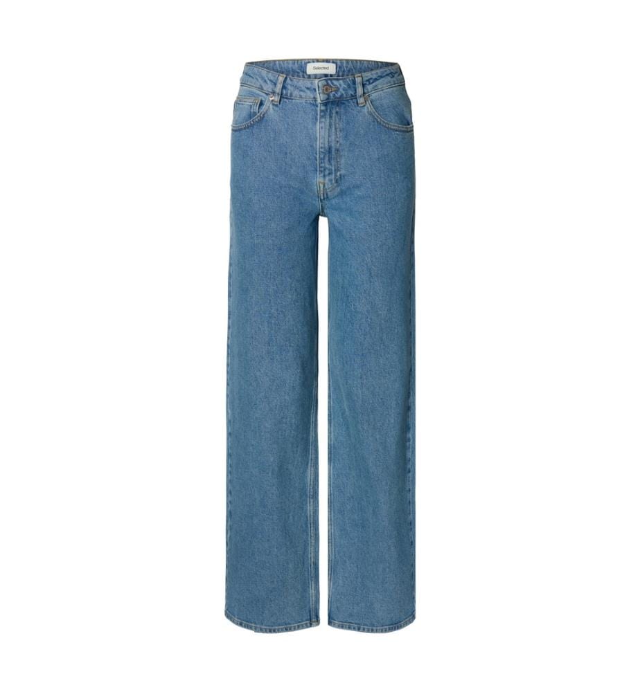 Jean large - Bleu denim clair