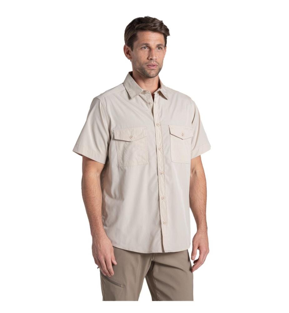 Craghoppers - Chemise unie manches courtes KIWI - Homme