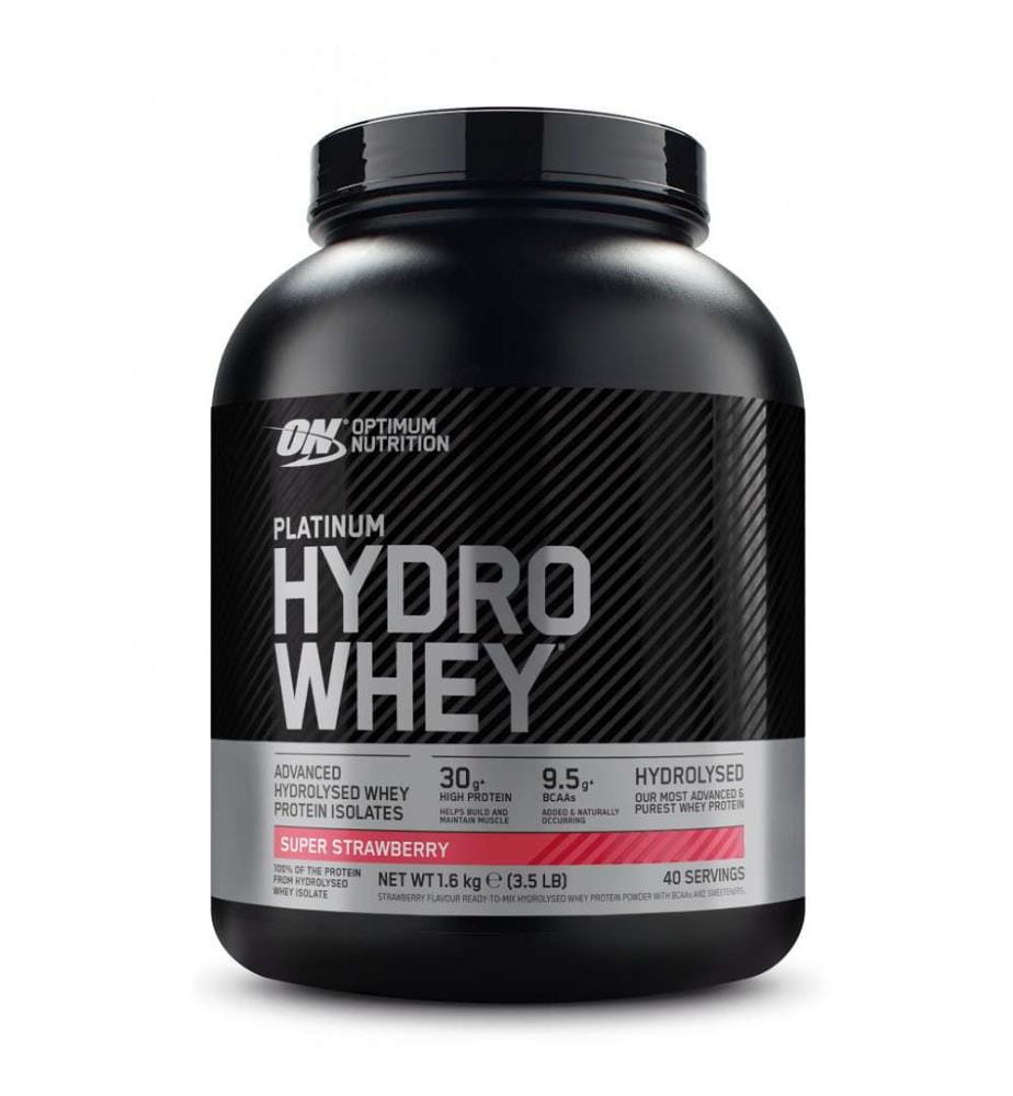 Protéines en Poudre Platinum HydroWhey Strawberry - 1600g