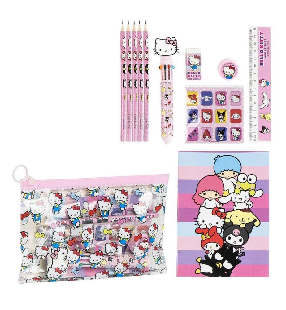 Set de fournitures scolaires Eva Hello Kitty