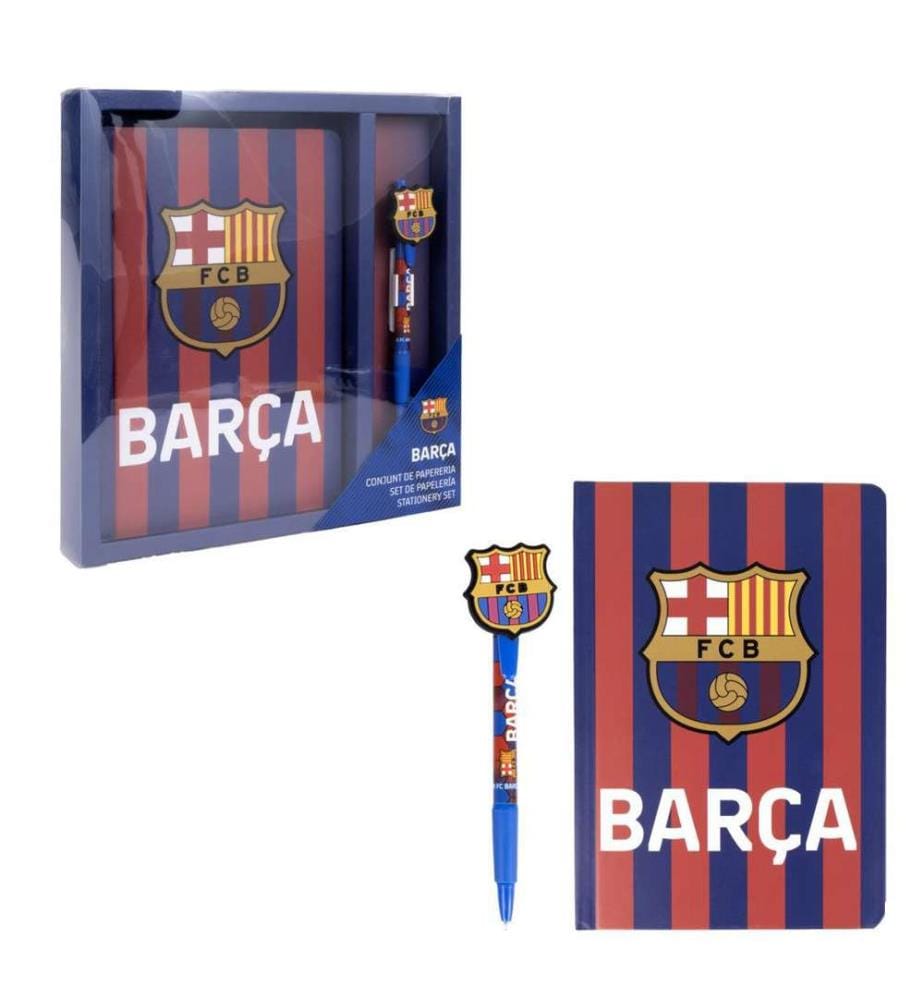 Set de papeterie FC Barcelone