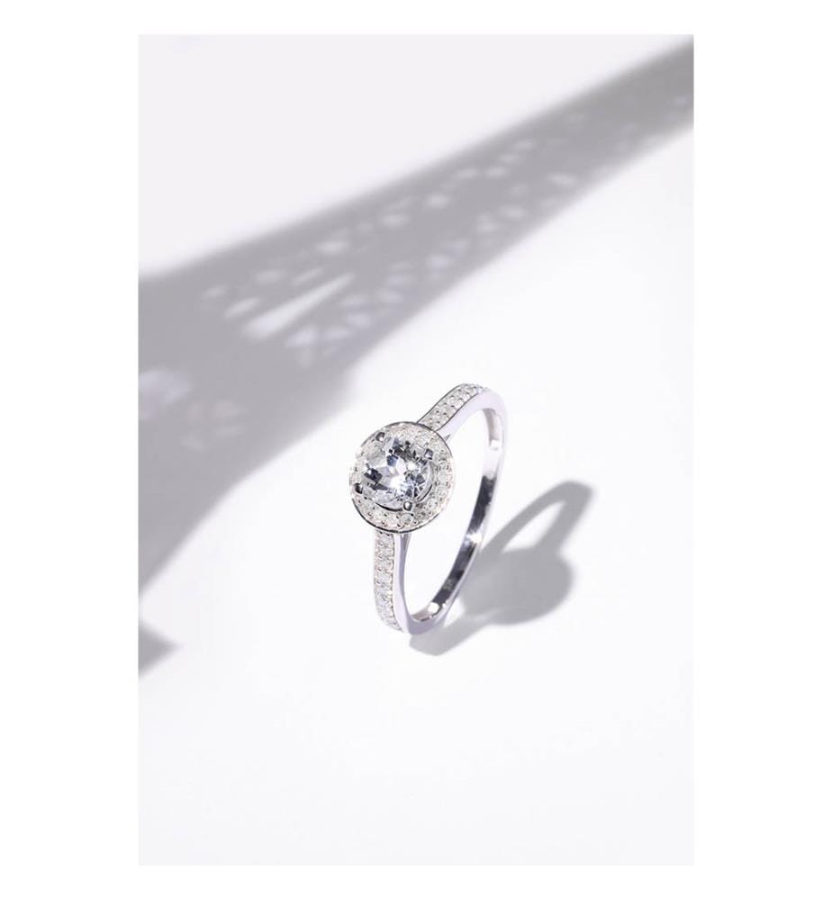 Bague Isis - Or Blanc 375/1000