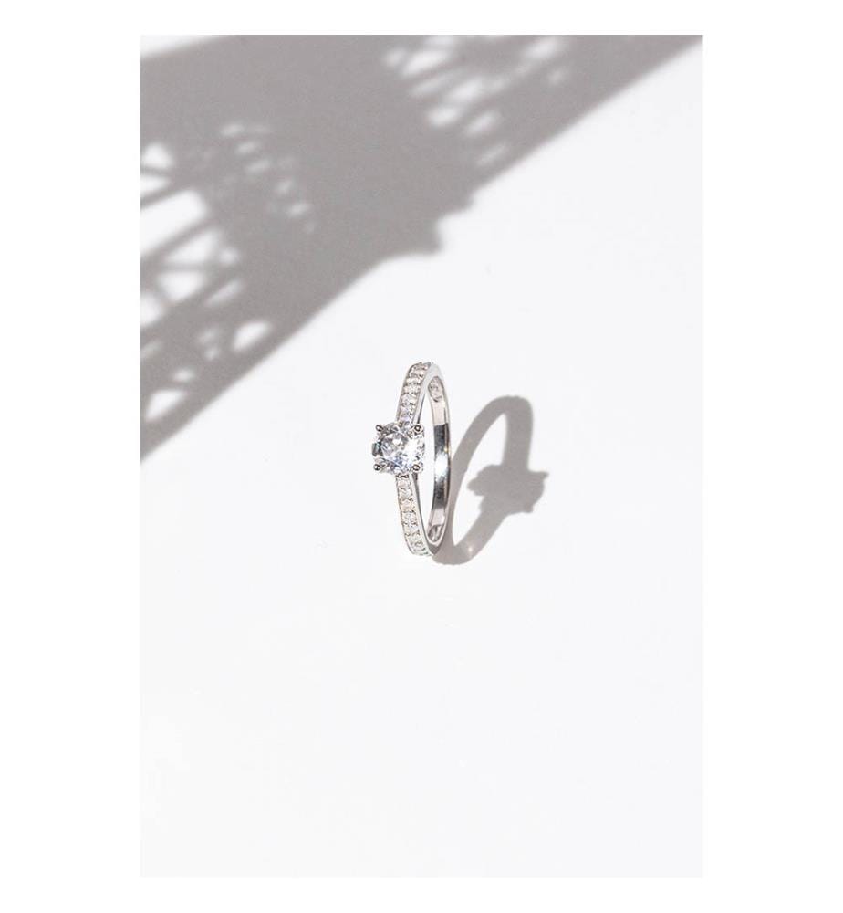 Bague Héra - Or Blanc 375/1000