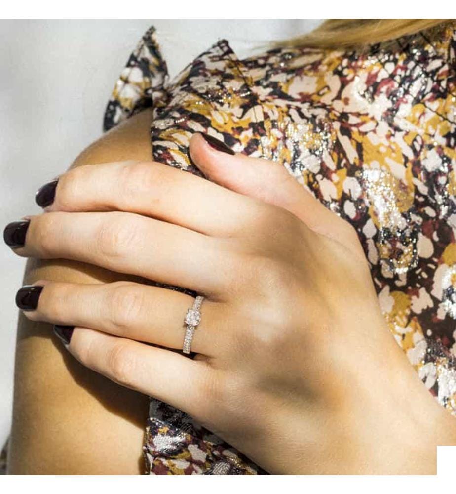 Bague Magana 375/100 - Argenté