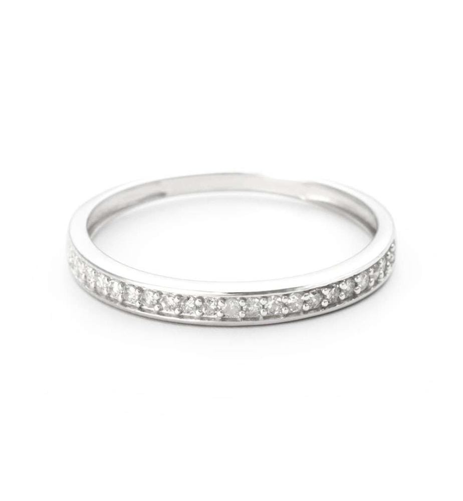 Bague Orphée - Or Blanc 375/1000