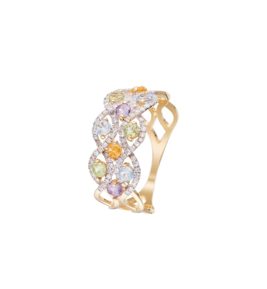 Bague Color Pop - Or Jaune 375/1000
