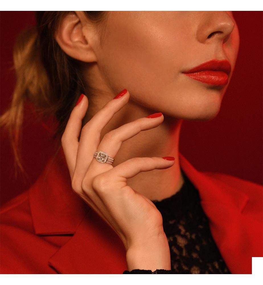 Bague Remban - Or Blanc 375/1000