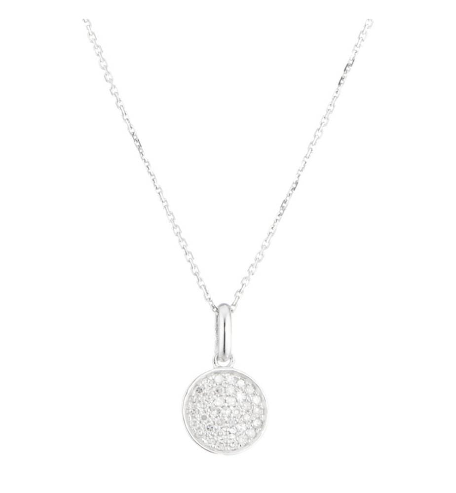 Pendentif Sucria - Or Blanc 375/1000