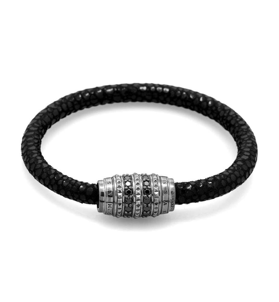Bracelet Argent Sterling 925 - Noir