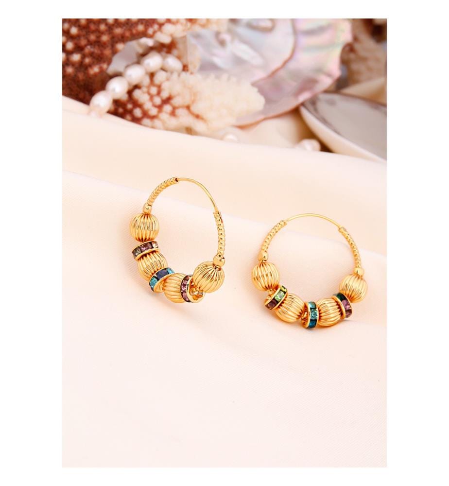 Boucles doreilles en zircon