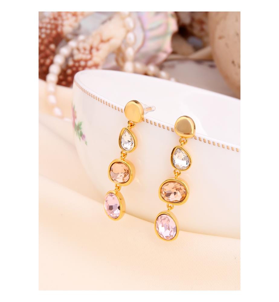 Boucles doreilles en zircon