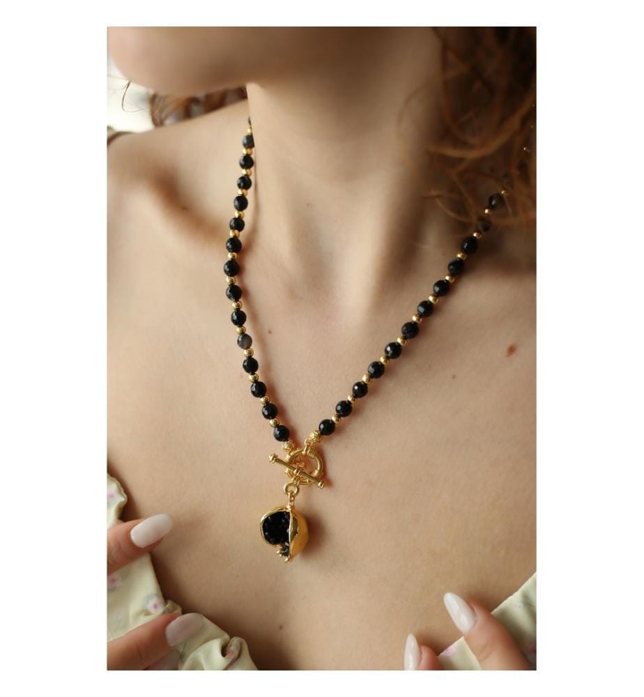 Collier Onix - Noir