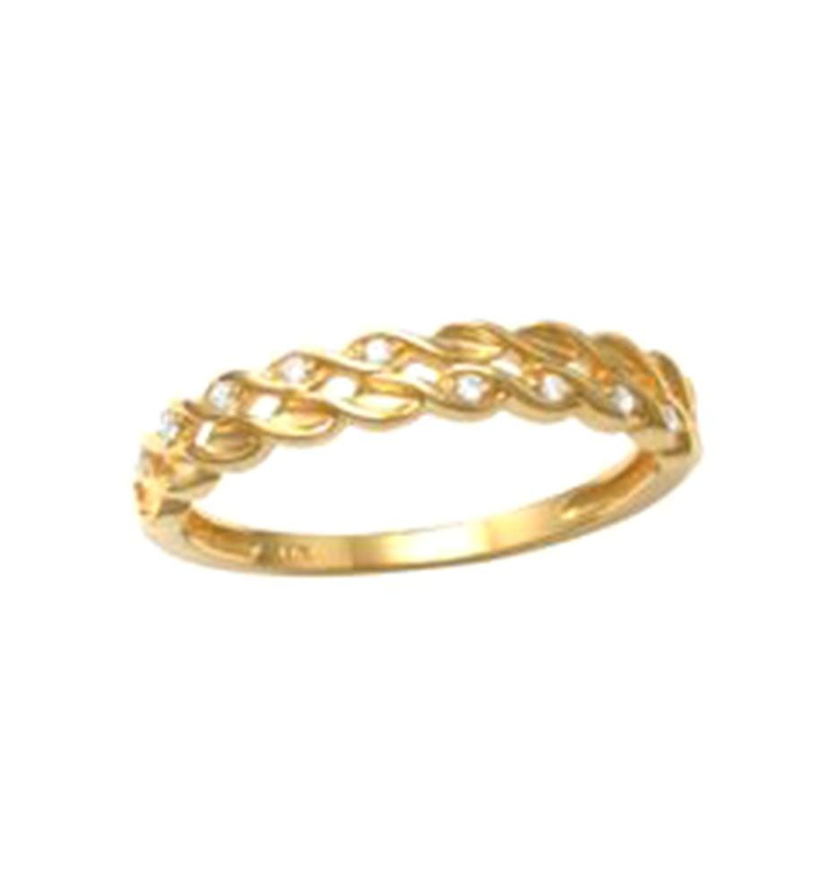 Bague Enlacement - Doré