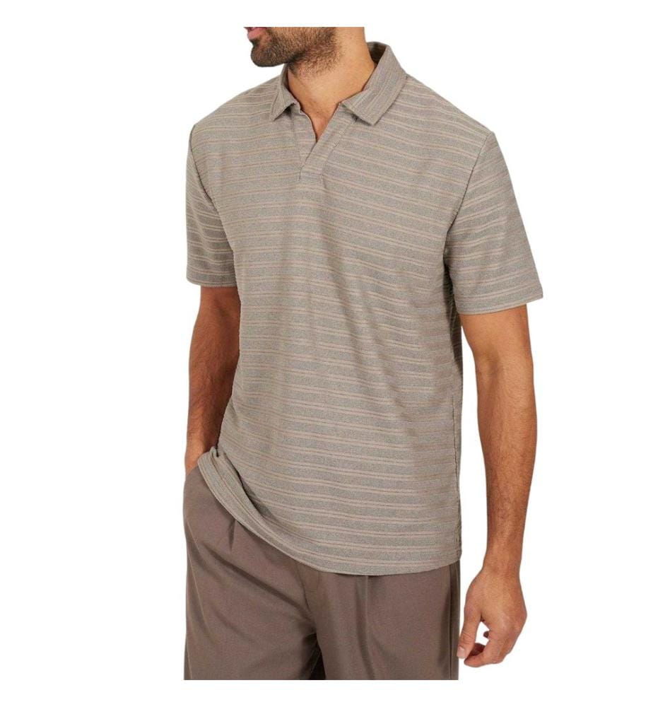 Brave Soul - Polo motif/style à rayures TROPHY - Homme
