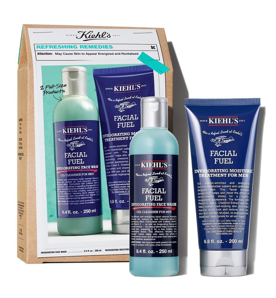 Coffret pour hommes Essentials - Nettoyant Facial - 250 ml + Crème hydratante - 200 ml
