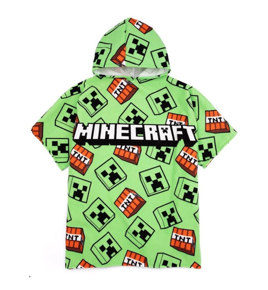 Minecraft - Poncho de bain - Garçon
