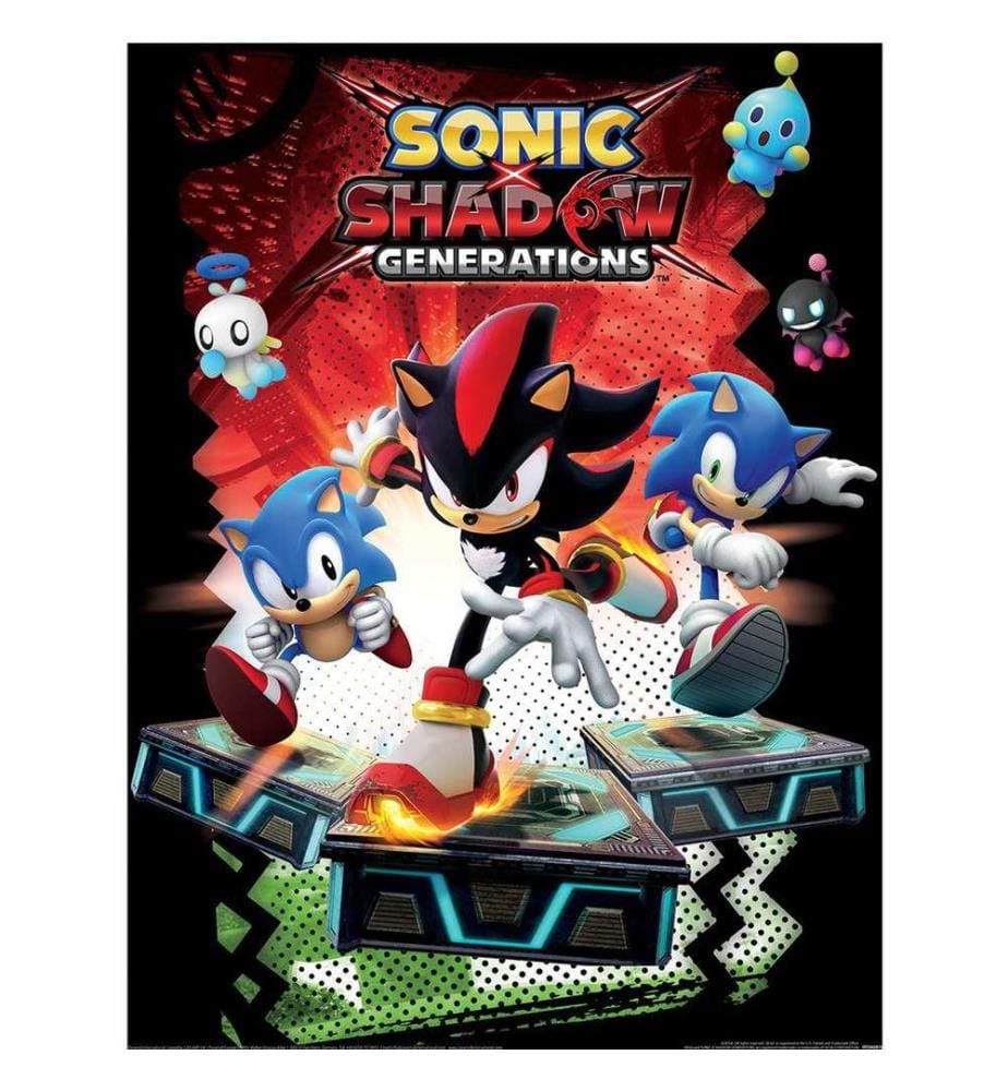 Sonic The Hedgehog - Imprimé SHADOW GENERATIONS
