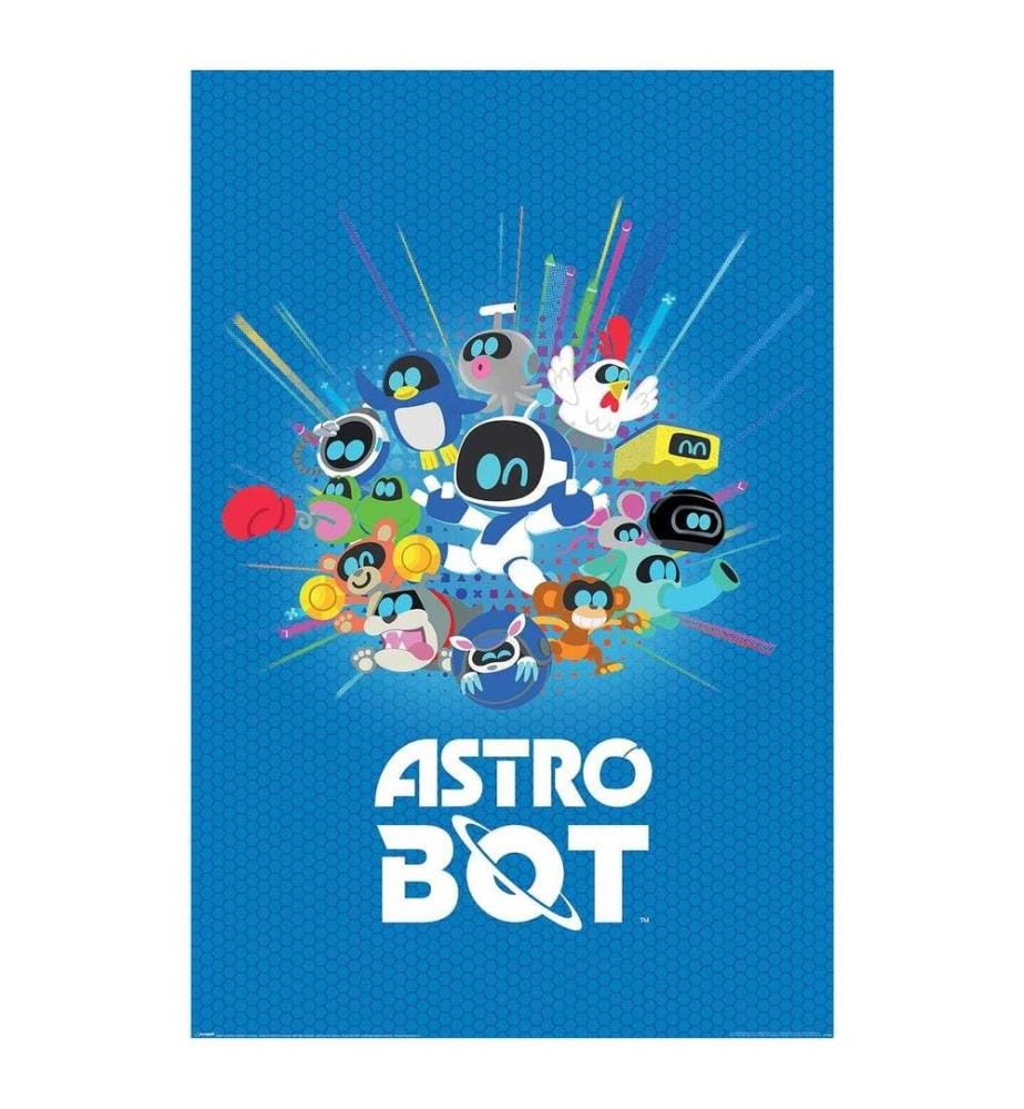 Playstation - Imprimé motif/style Amis ASTRO BOT