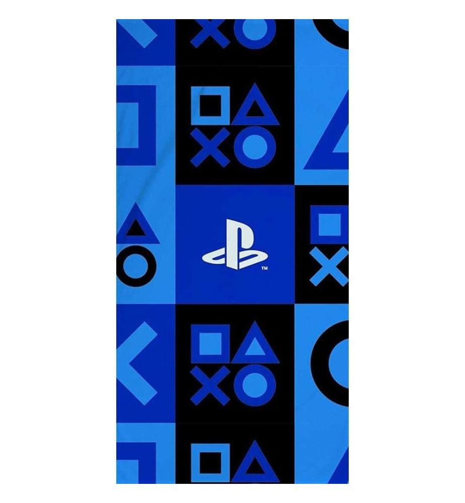Playstation - Serviette motif/style Icônes